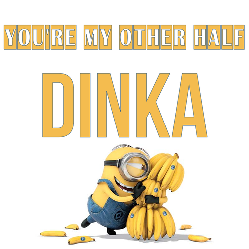 Открытка Dinka You