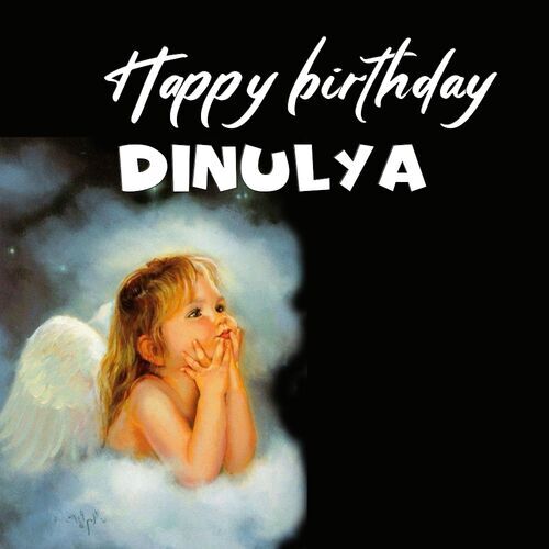 Открытка Dinulya Happy birthday