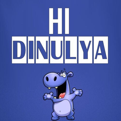 Открытка Dinulya Hi