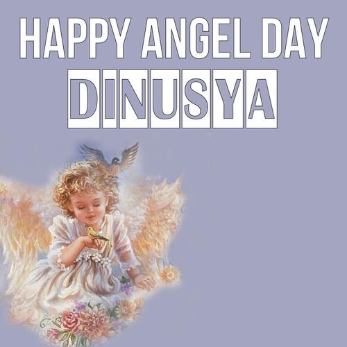 Открытка Dinusya Happy angel day