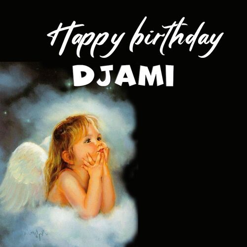 Открытка Djami Happy birthday