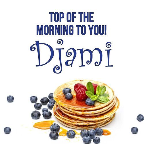 Открытка Djami Top of the morning to you!