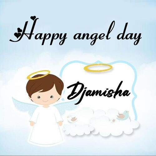 Открытка Djamisha Happy angel day