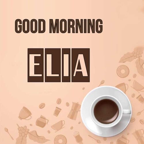 Открытка Elia Good morning