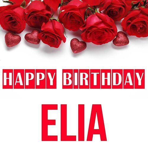 Открытка Elia Happy birthday