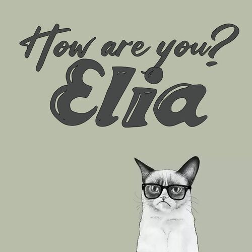 Открытка Elia How are you?