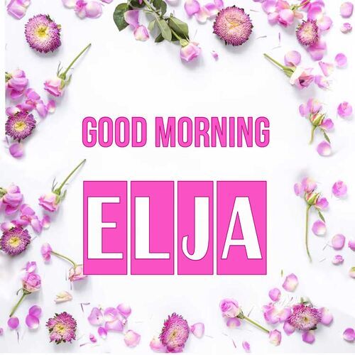 Открытка Elja Good morning