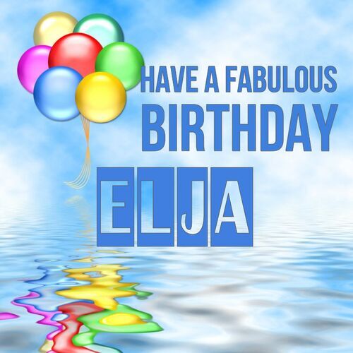 Открытка Elja Have a fabulous birthday