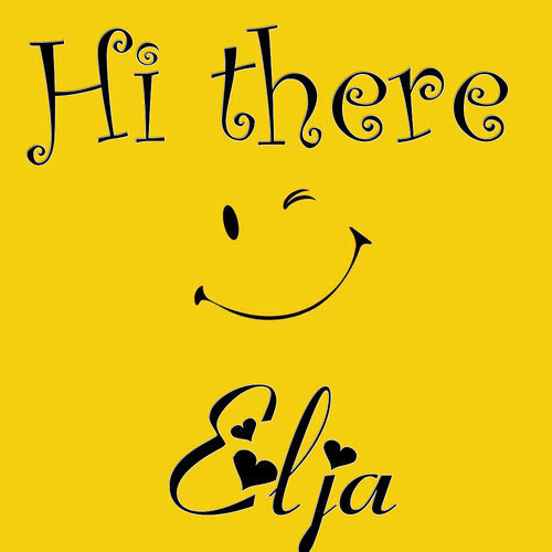 Открытка Elja Hi there