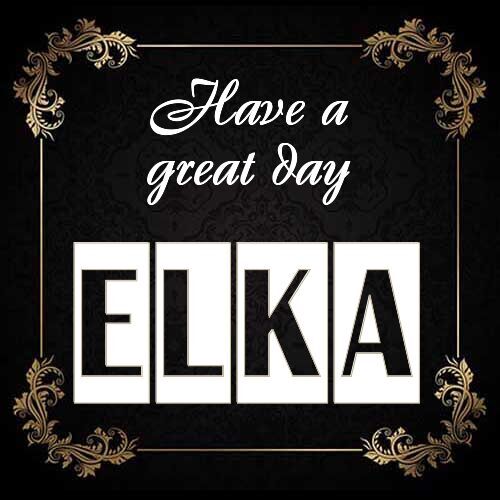 Открытка Elka Have a great day