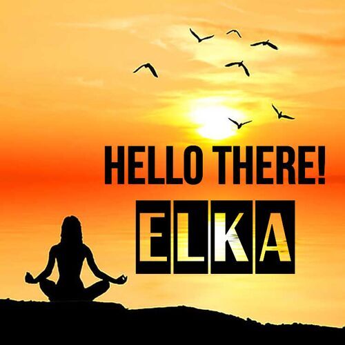 Открытка Elka Hello there!