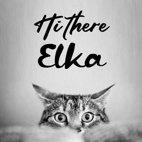 Открытка Elka Hi there