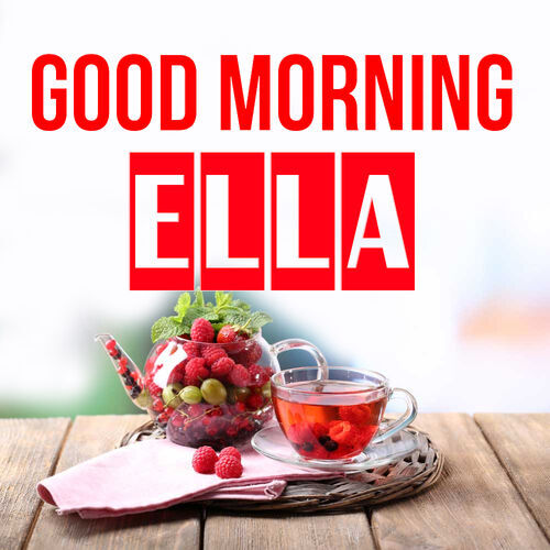 Открытка Ella Good morning