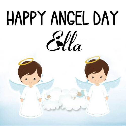 Открытка Ella Happy angel day