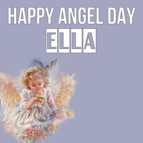 Открытка Ella Happy angel day