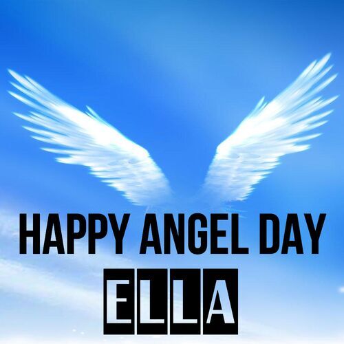 Открытка Ella Happy angel day