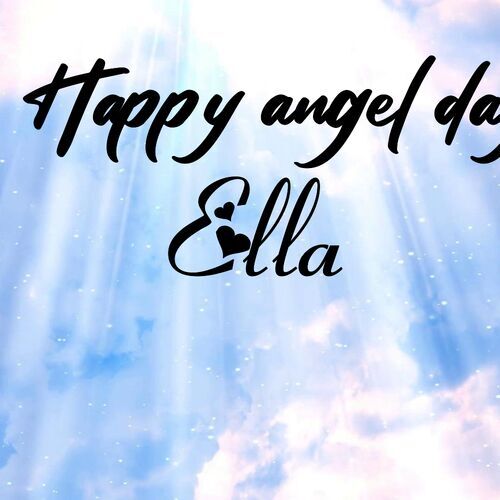 Открытка Ella Happy angel day