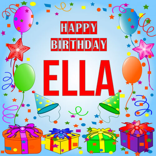 Открытка Ella Happy birthday