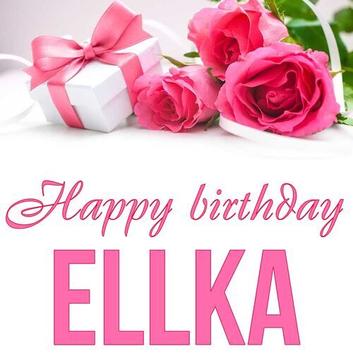 Открытка Ellka Happy birthday