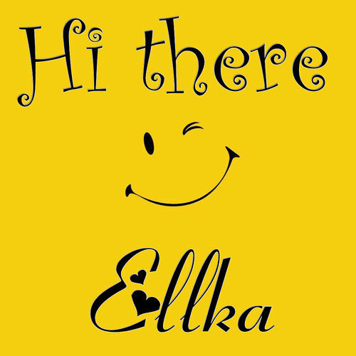 Открытка Ellka Hi there