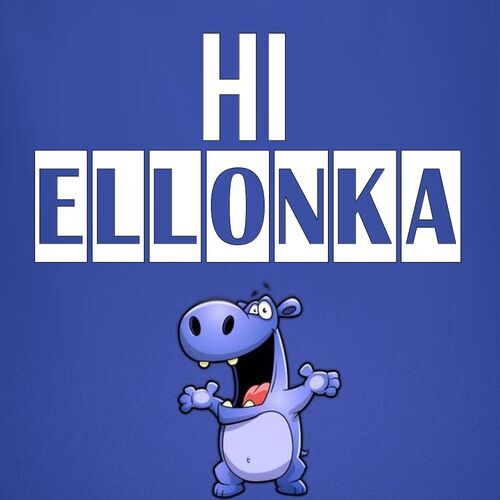 Открытка Ellonka Hi