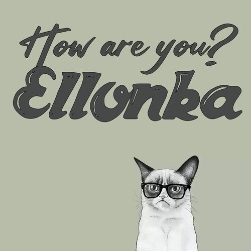 Открытка Ellonka How are you?