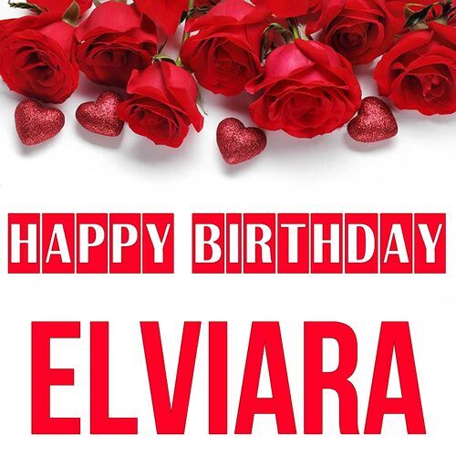 Открытка Elviara Happy birthday