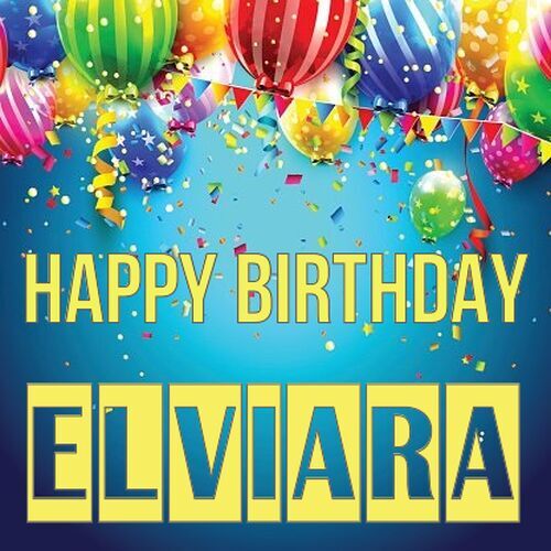 Открытка Elviara Happy birthday