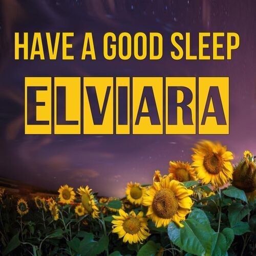 Открытка Elviara Have a good sleep