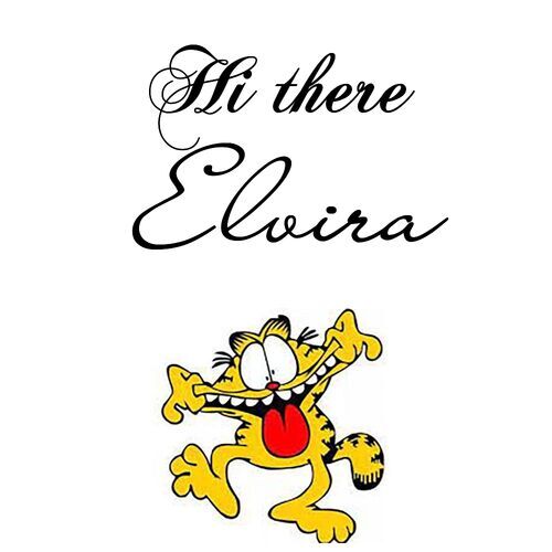 Открытка Elvira Hi there