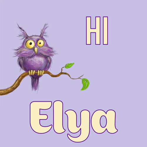 Открытка Elya Hi