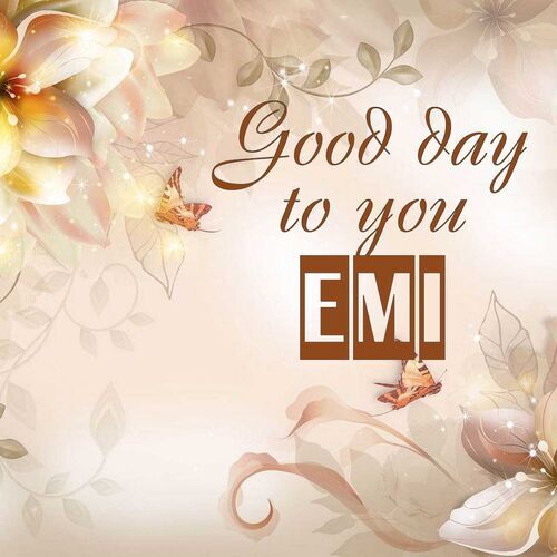 Открытка Emi Good day to you