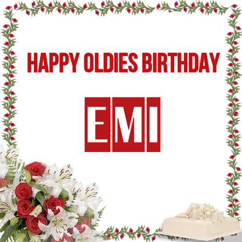 Открытка Emi Happy oldies birthday