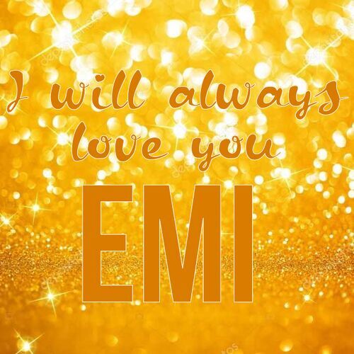 Открытка Emi I will always love you