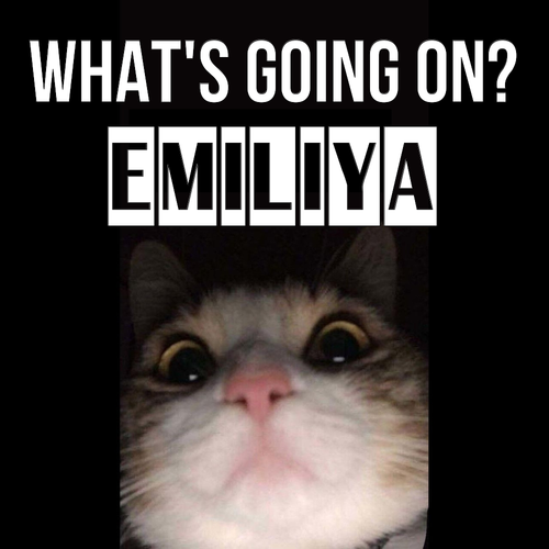 Открытка Emiliya What