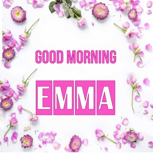 Открытка Emma Good morning