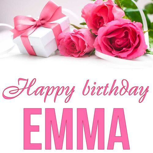 Открытка Emma Happy birthday