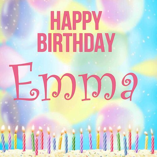 Открытка Emma Happy birthday