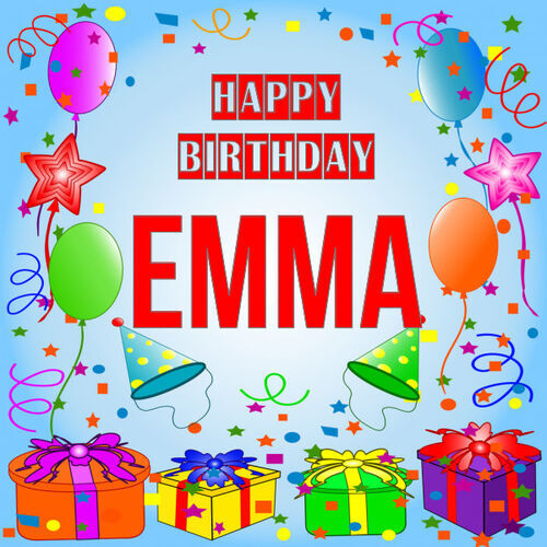 Открытка Emma Happy birthday