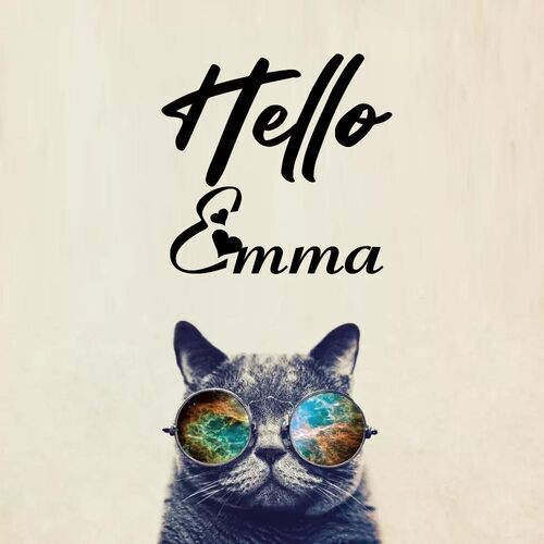 Открытка Emma Hello