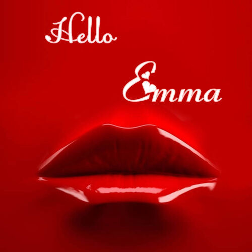 Открытка Emma Hello