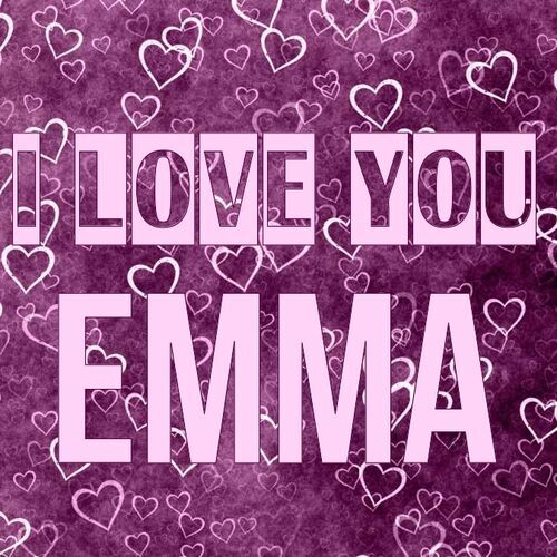 Открытка Emma I love you