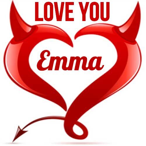 Открытка Emma Love you