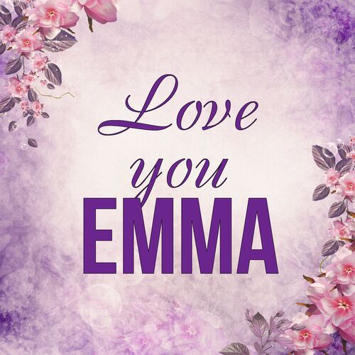 Открытка Emma Love you