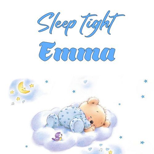 Открытка Emma Sleep tight