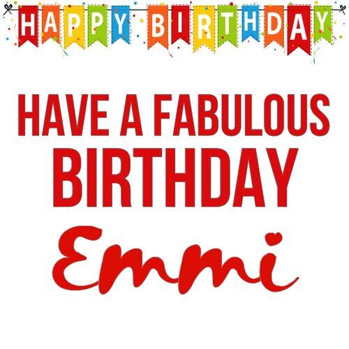 Открытка Emmi Have a fabulous birthday