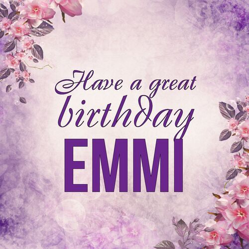 Открытка Emmi Have a great birthday