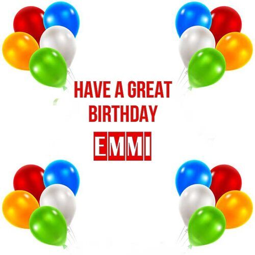 Открытка Emmi Have a great birthday