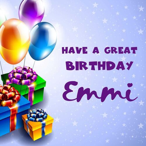 Открытка Emmi Have a great birthday