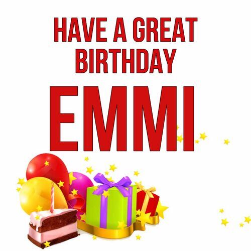 Открытка Emmi Have a great birthday